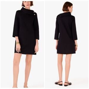 NWT Kate Spade Turtleneck Ponte Dress L